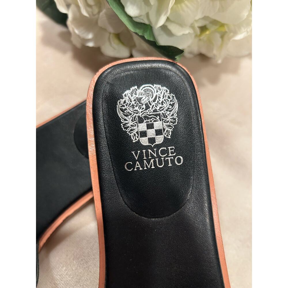 Sold-Vince Camuto Black Slip on Sandal, Size 9.5M - Picture 7 of 9